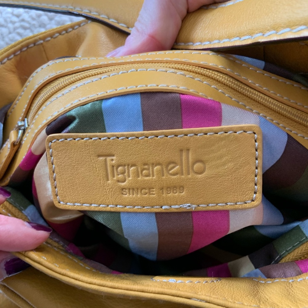 🎾Tiganello Leather Handbag